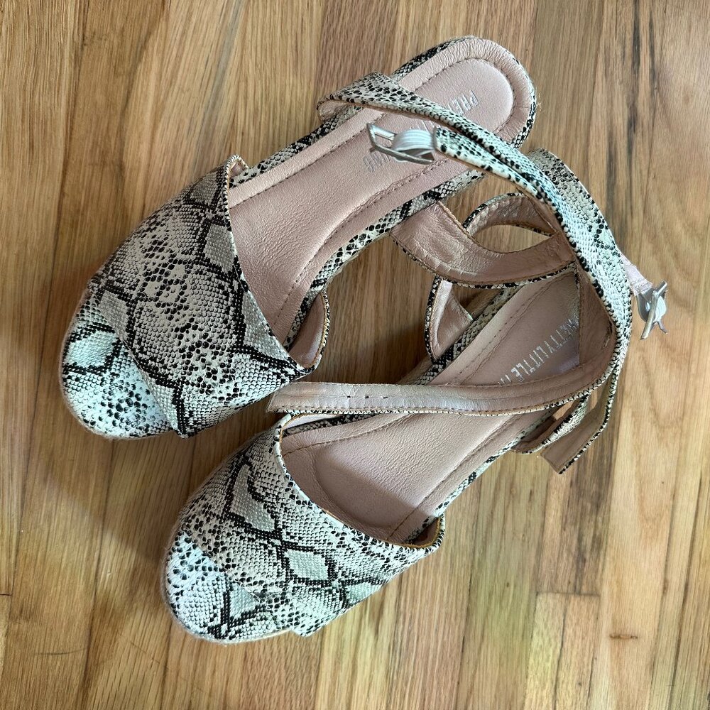 Snake Platform Espadrilles - Size 38